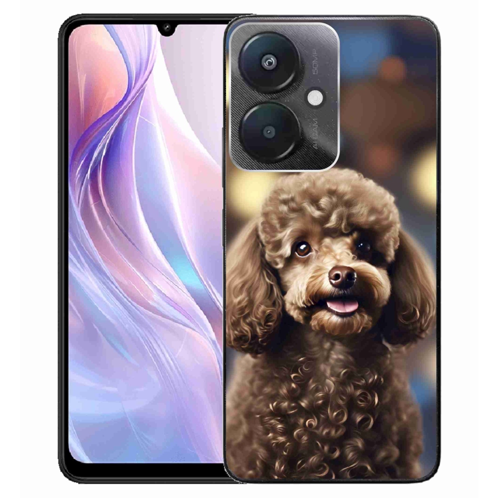 Gél borítás mmCase a Xiaomi Redmi 13C 5G számára - aranyos uszkár