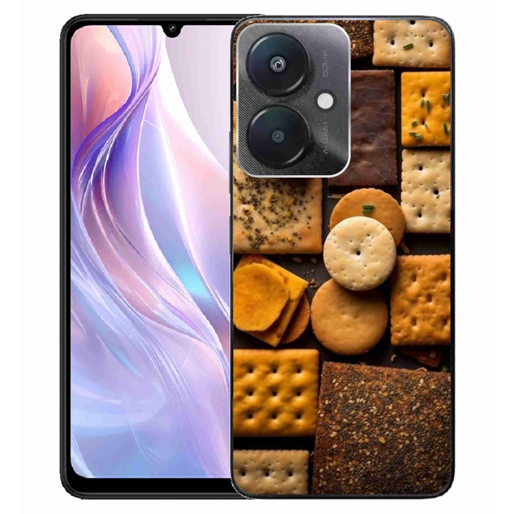 Gél borítás mmCase a Xiaomi Redmi 13C 5G-hez - kekszek