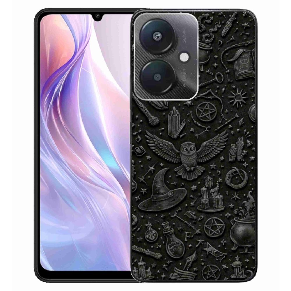 Gél borító mmCase a Xiaomi Redmi 13C 5G számára - sötét varázslatos világ