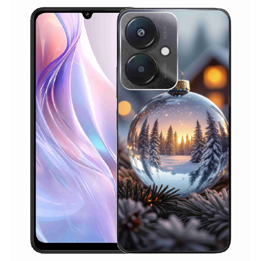 Gél borítás mmCase a Xiaomi Redmi 13C 5G számára - karácsonyi dekoráció