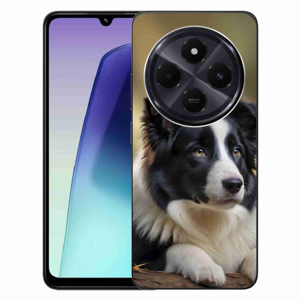 Gél borító mmCase a Xiaomi Redmi 14C/Poco C75-hez - border colie 2