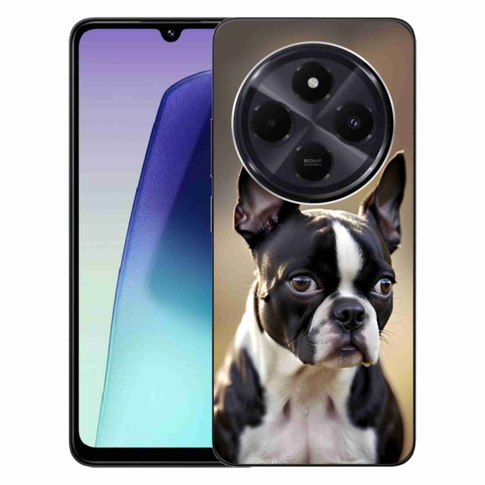 Gél borítás mmCase a Xiaomi Redmi 14C/Poco C75-hez - Boston Terrier