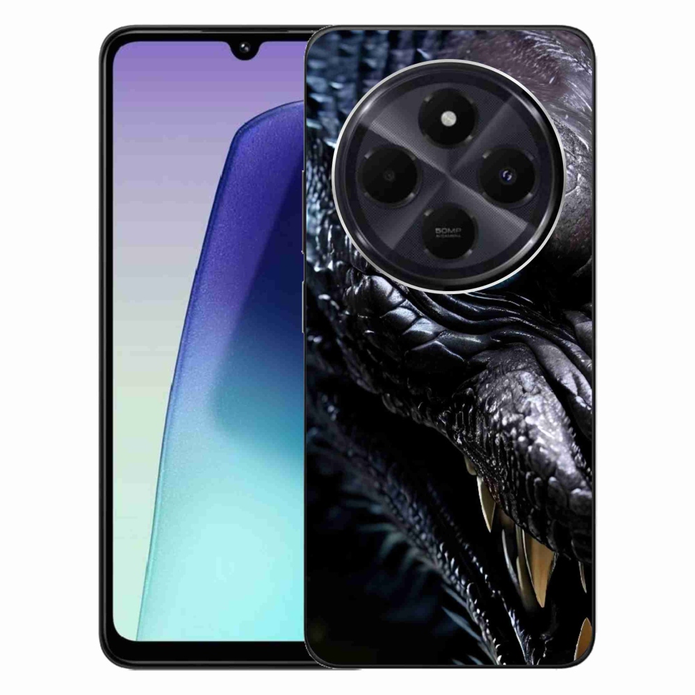 Gél borítás mmCase a Xiaomi Redmi 14C/Poco C75-hez - sárkány nézet