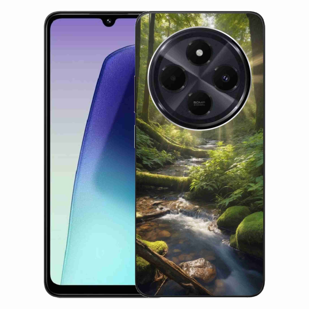 Gél borítás mmCase a Xiaomi Redmi 14C/Poco C75-hez - erdei mélységű