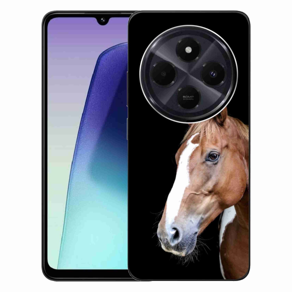 Gél borítás mmCase a Xiaomi Redmi 14C/Poco C75-hez - barna ló 3