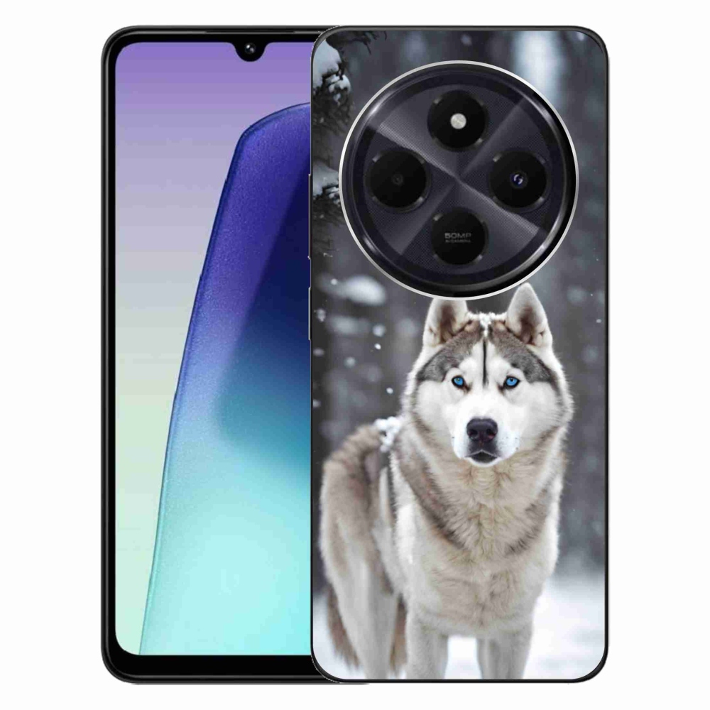 Gél borítás mmCase a Xiaomi Redmi 14C/Poco C75-hez - husky 2
