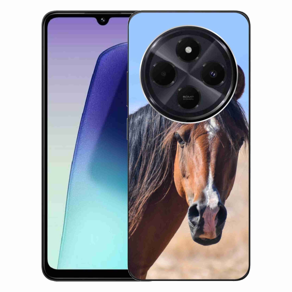 Gél borítás mmCase a Xiaomi Redmi 14C/Poco C75 számára - nyugodt ló