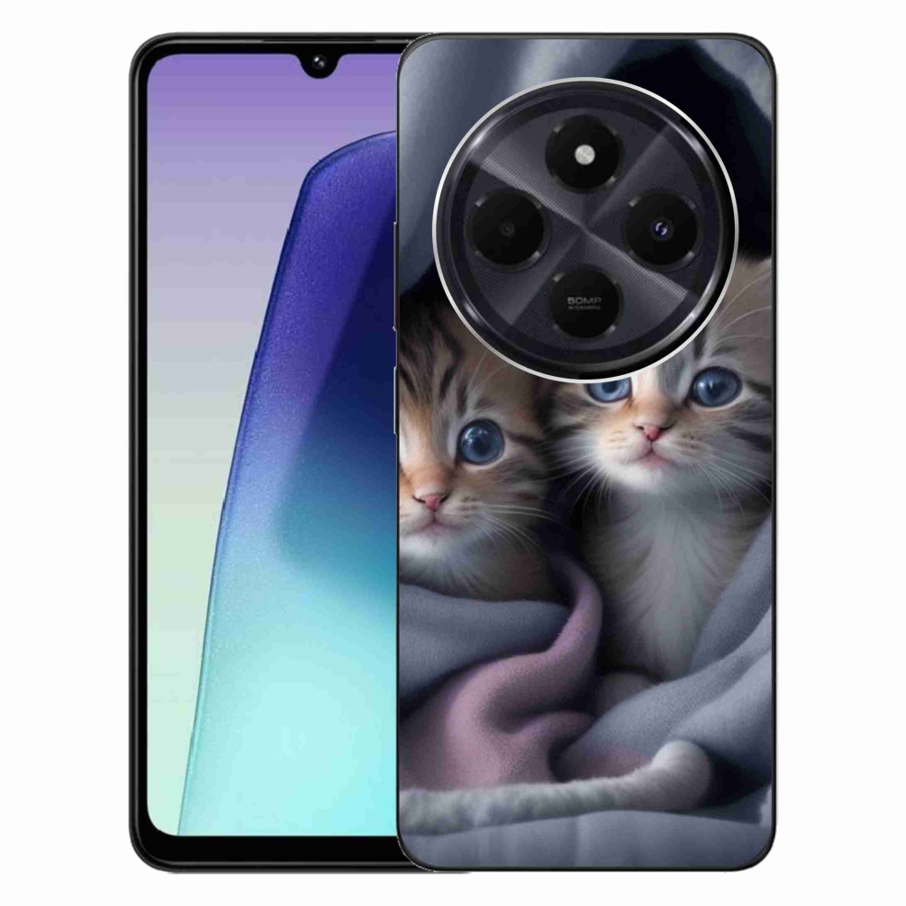 Gél borítás mmCase a Xiaomi Redmi 14C/Poco C75-hez - cat duo 2