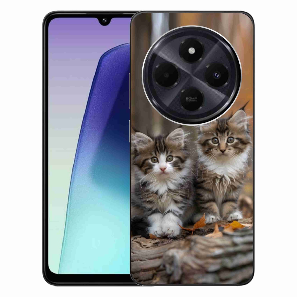 Gél borítás mmCase a Xiaomi Redmi 14C/Poco C75-hez - cat duo 3