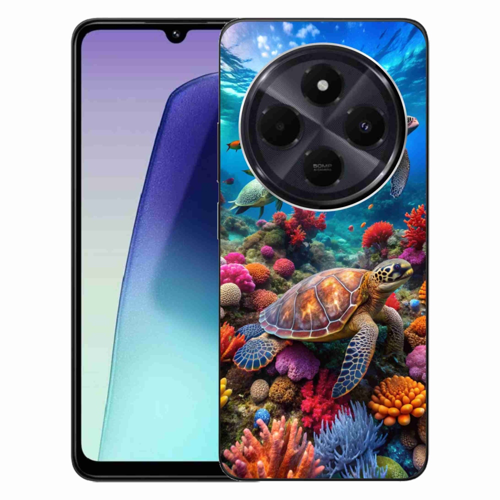 Gél borítás mmCase a Xiaomi Redmi 14C/Poco C75-hez - Sea World 2