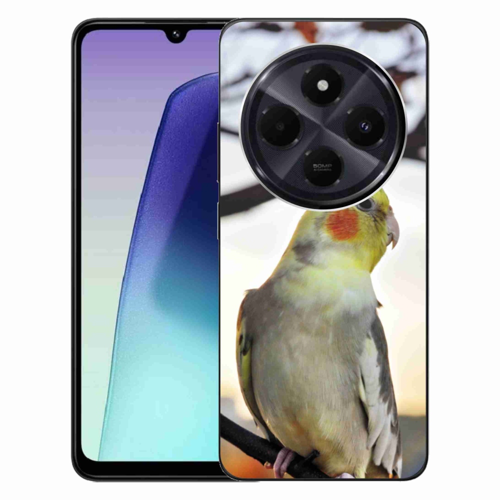 Gél borítás mmCase a Xiaomi Redmi 14C/Poco C75-hez - papagáj korela