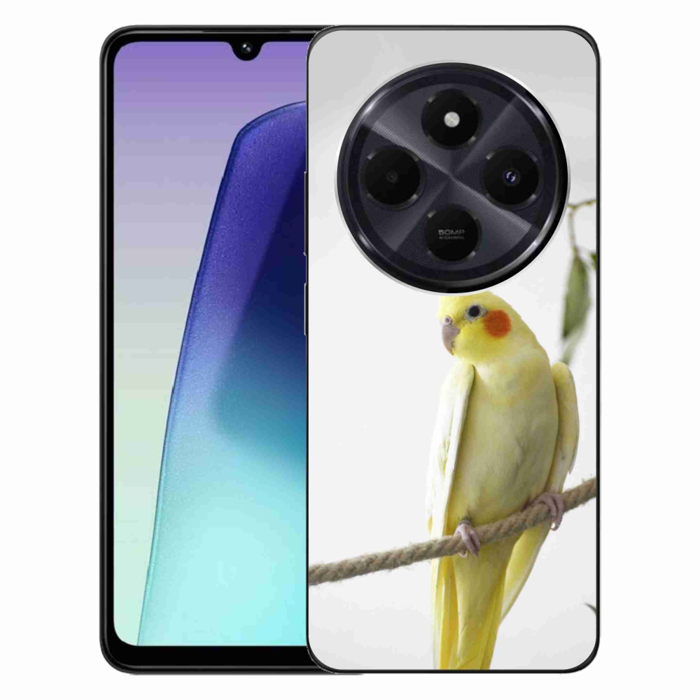 Gél borítás mmCase for Xiaomi Redmi 14C/Poco C75 - papagáj korela chocholatá