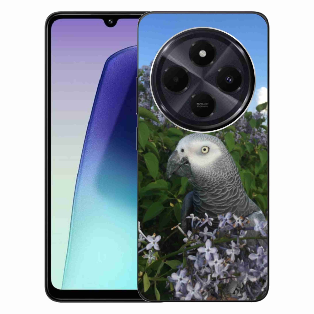 Gél borítás mmCase a Xiaomi Redmi 14C/Poco C75-hez - papagáj jacco