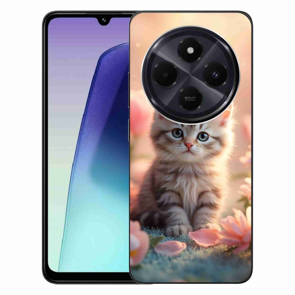 Gél borítás mmCase a Xiaomi Redmi 14C/Poco C75-hez - aranyos cica 8