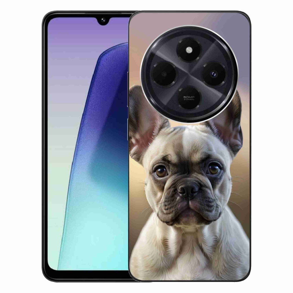 Gél borítás mmCase a Xiaomi Redmi 14C/Poco C75 számára - aranyos francia bulldog