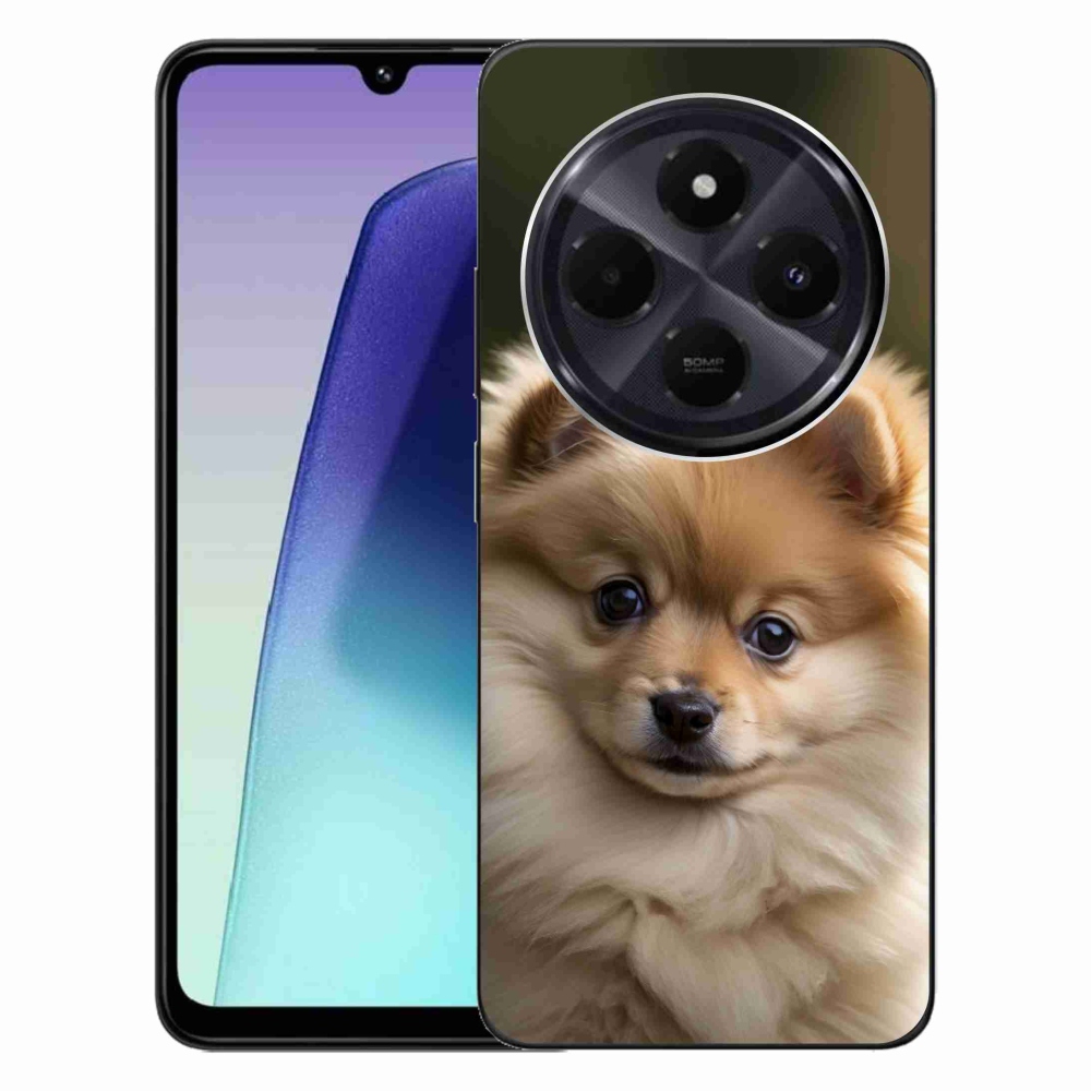 Gél borítás mmCase a Xiaomi Redmi 14C/Poco C75-hez - aranyos pomerániai 2