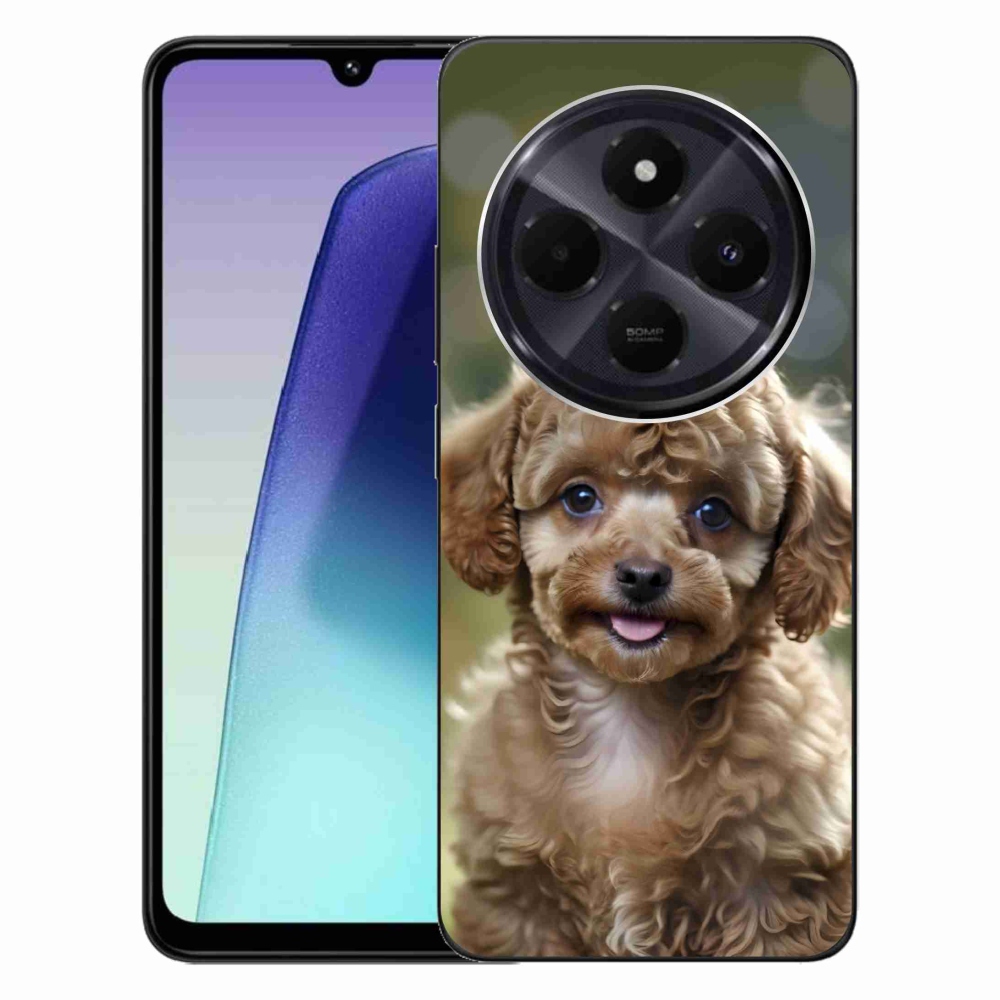 Gél borítás mmCase a Xiaomi Redmi 14C/Poco C75-hez - aranyos uszkár