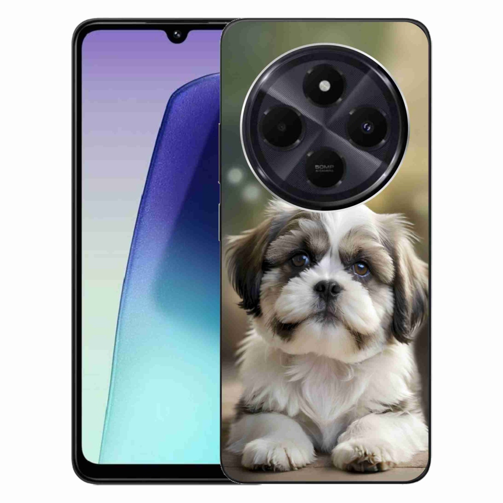 Gél borítás mmCase a Xiaomi Redmi 14C/Poco C75-hez - aranyos shih-tzu