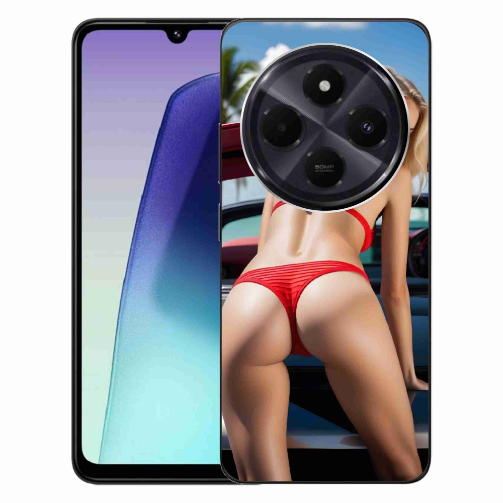 Gél borítás mmCase a Xiaomi Redmi 14C/Poco C75-hez - szexi nő 2