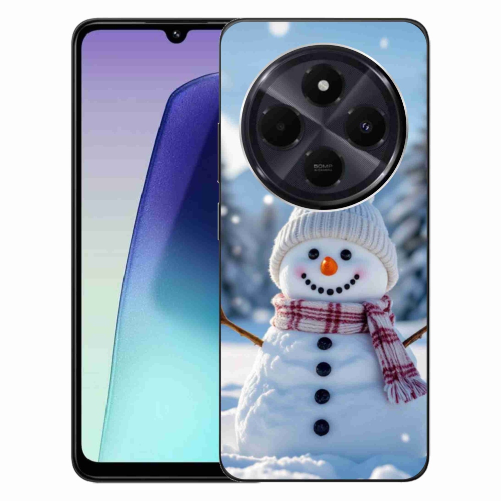 Gél borítás mmCase a Xiaomi Redmi 14C/Poco C75-hez - hóember 3