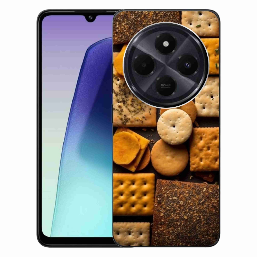 Gél borítás mmCase a Xiaomi Redmi 14C/Poco C75-hez - kekszek