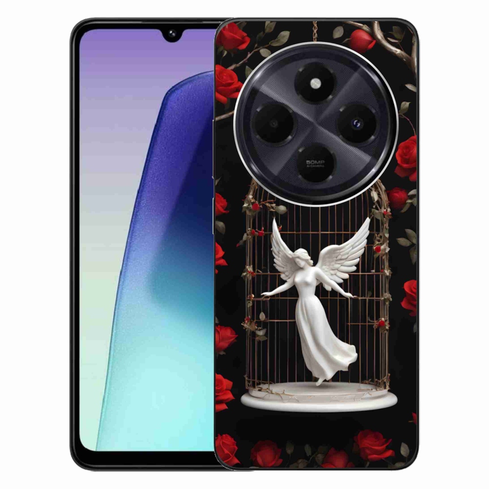 Gél borítás mmCase a Xiaomi Redmi 14C/Poco C75 számára - csapdába esett angyal