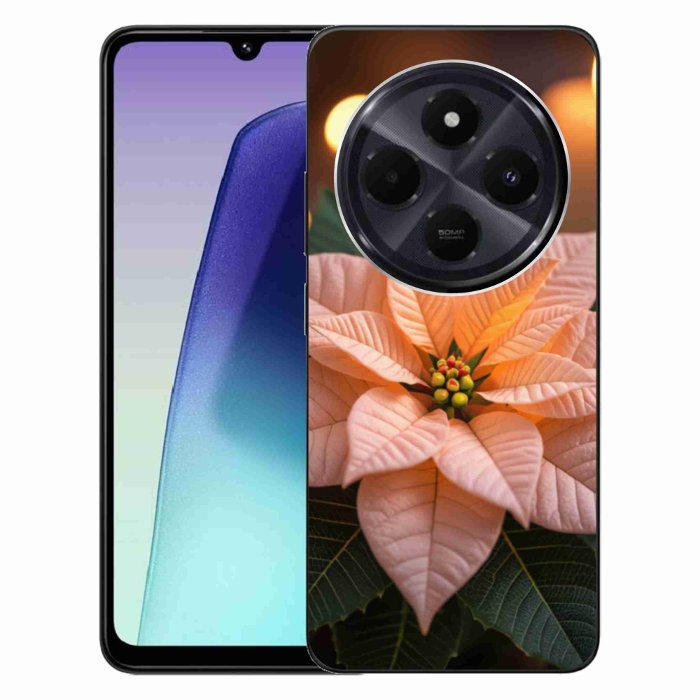 Gél borítás mmCase a Xiaomi Redmi 14C/Poco C75-hez - Karácsonyi csillag