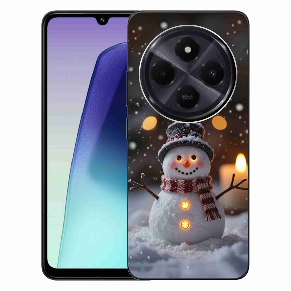 Gél borítás mmCase a Xiaomi Redmi 14C/Poco C75-hez - boldog hóember