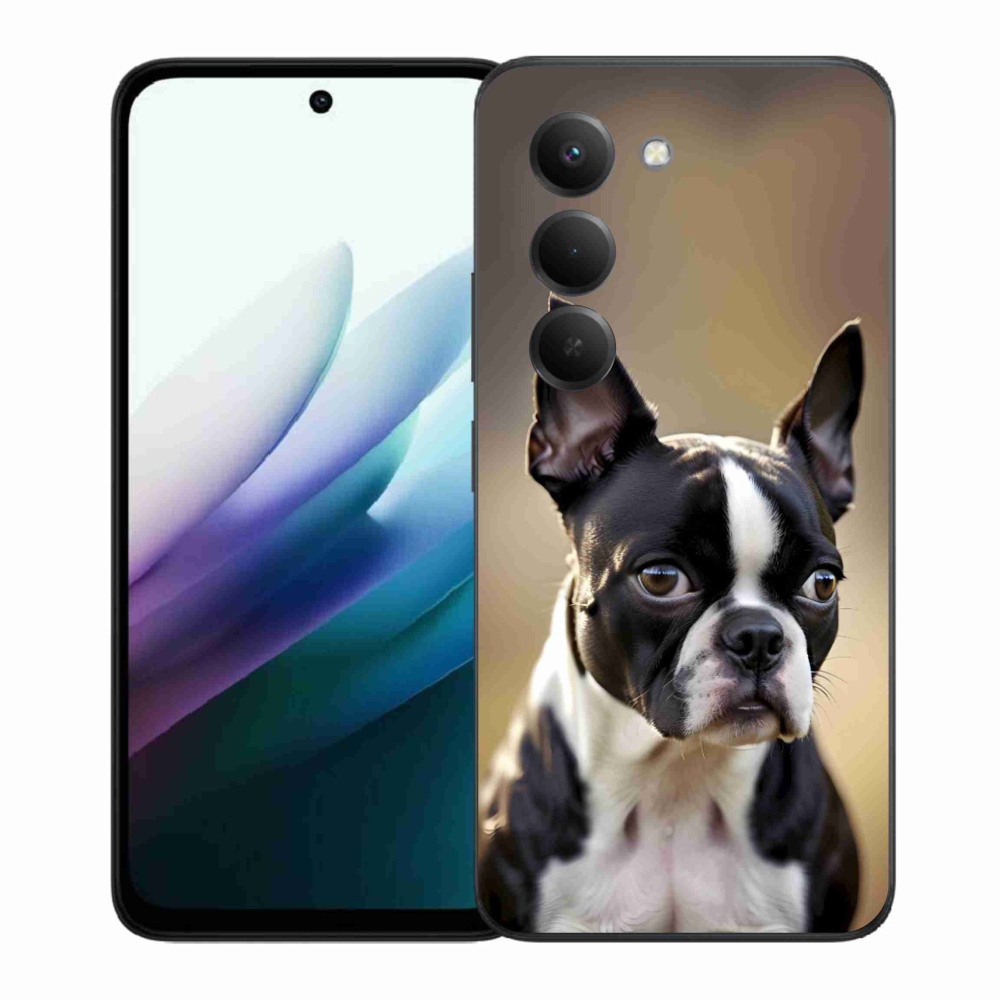 Gél borítás mmCase for Xiaomi Redmi 15 4G/5G 171 mm - Boston terrier
