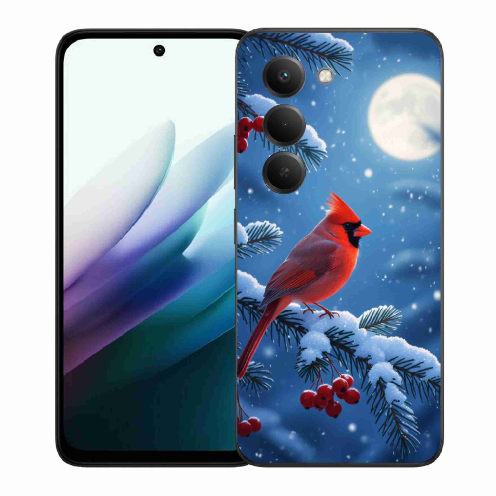 Gél borítás mmCase a Xiaomi Redmi 15 4G/5G 171 mm - bíborvörös