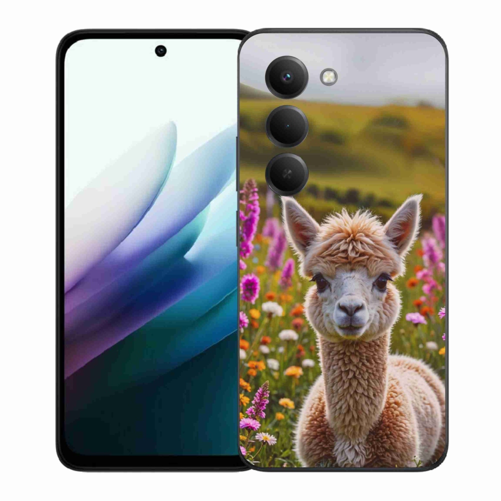 Gél borítás mmCase for Xiaomi Redmi 15 4G/5G 171 mm - láma a réten