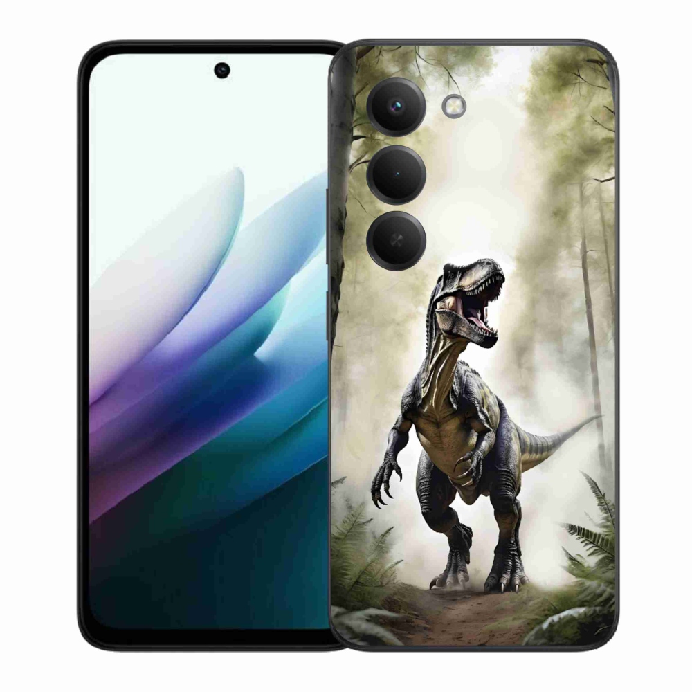 Gél borítás mmCase a Xiaomi Redmi 15 4G/5G 171 mm-es - dühös T-Rex