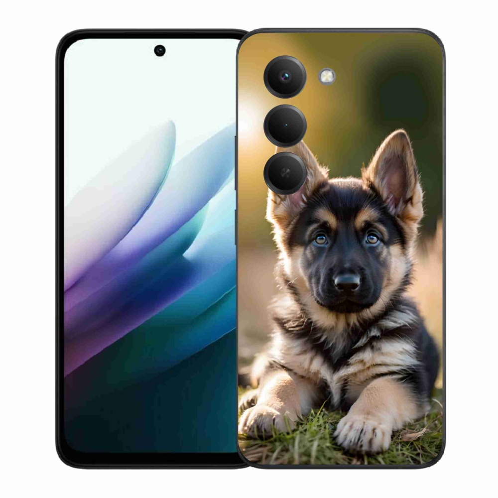 Gél borítás mmCase for Xiaomi Redmi 15 4G/5G 171 mm - Német juhászkutya a természetben