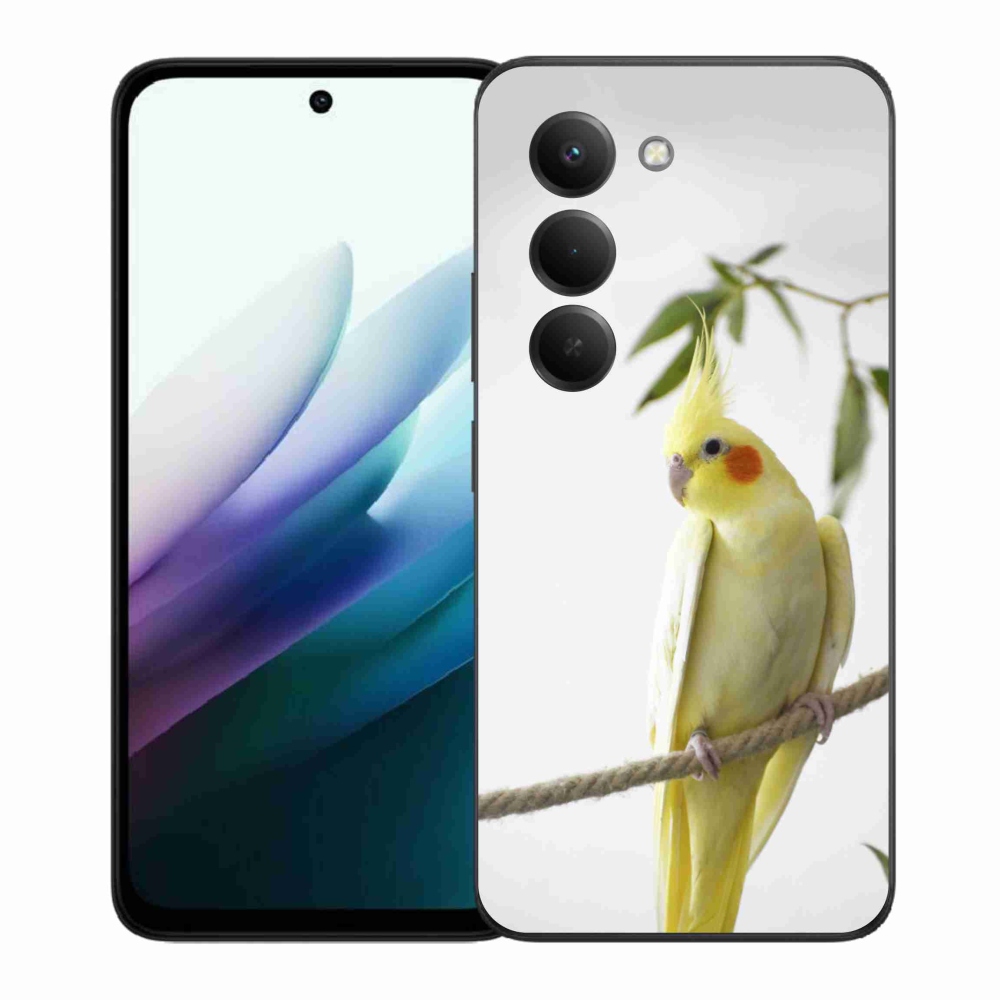 Gél borító mmCase for Xiaomi Redmi 15 4G/5G 171 mm - papagáj korela chocholatá