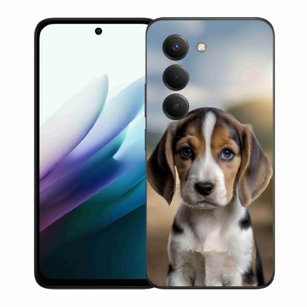 Gél borítás mmCase a Xiaomi Redmi 15 4G/5G 171 mm - aranyos beagle számára