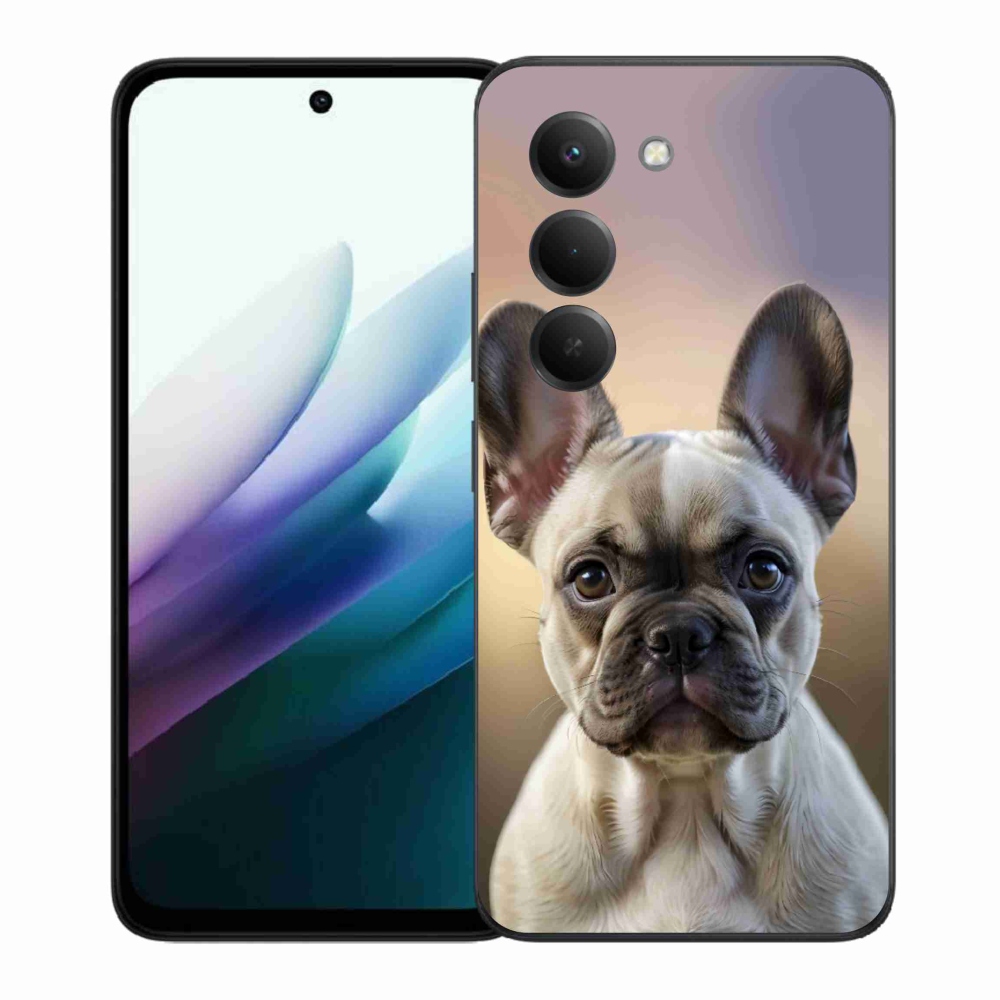 Gél borítás mmCase a Xiaomi Redmi 15 4G/5G 171 mm - aranyos francia bulldoghoz