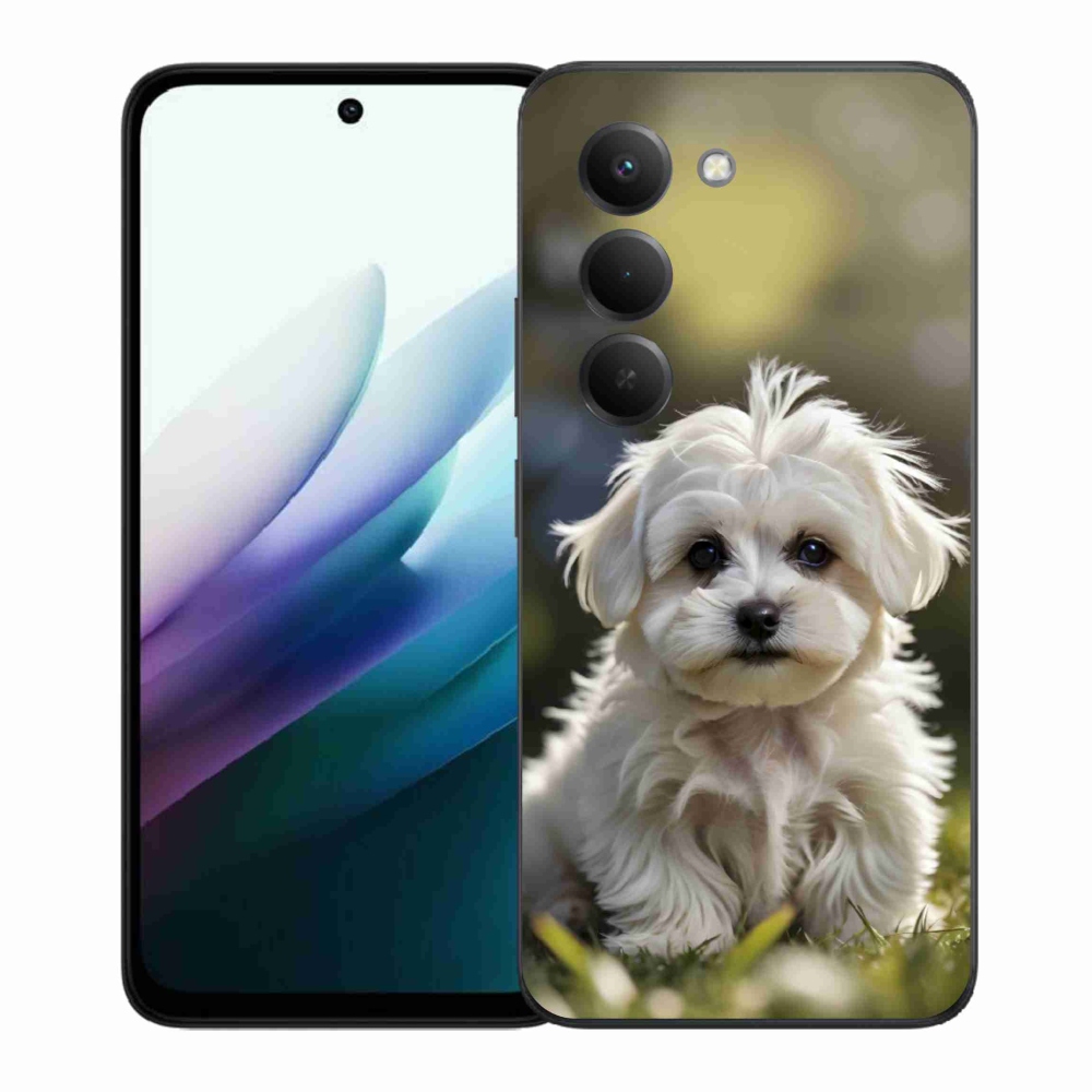 Gél borítás mmCase a Xiaomi Redmi 15 4G/5G 171 mm - aranyos máltai kutya