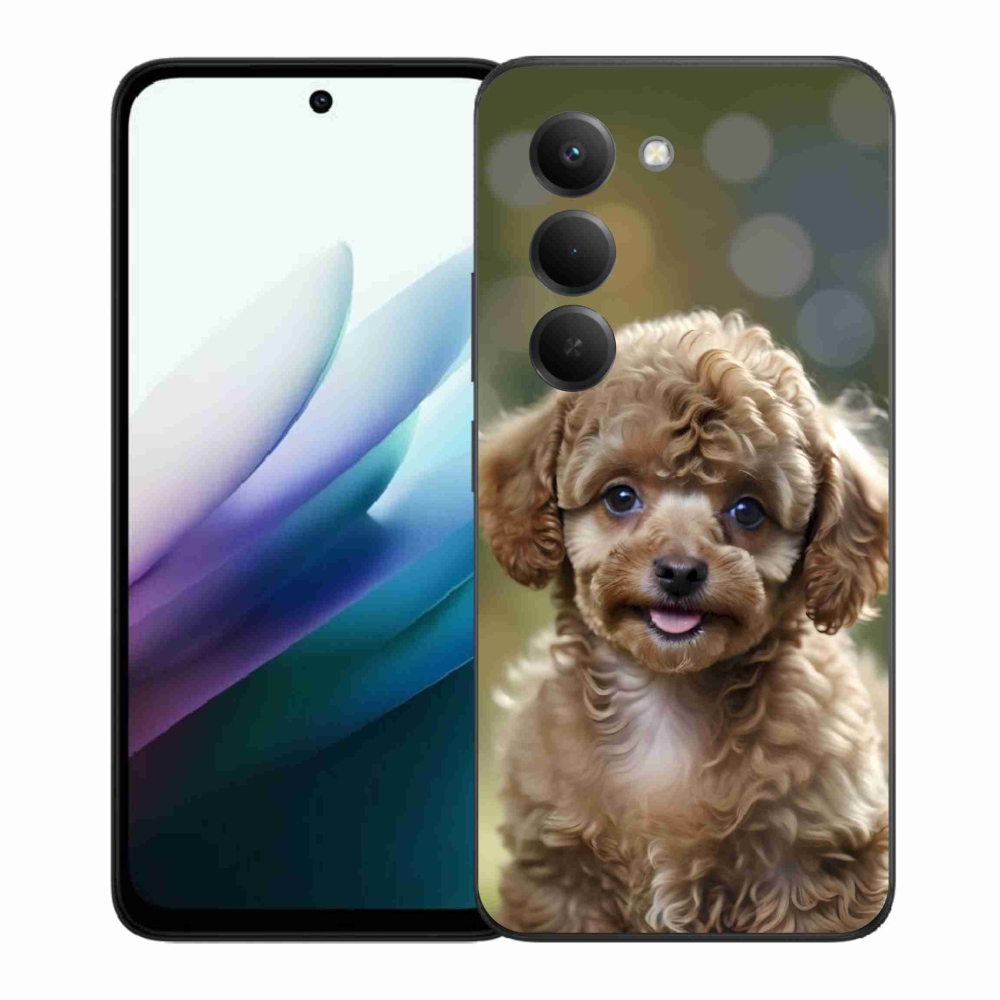 Gél borítás mmCase a Xiaomi Redmi 15 4G/5G 171 mm - aranyos uszkárhoz