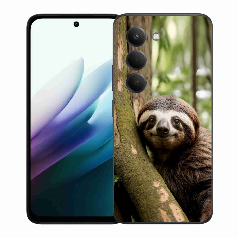 Gél borítás mmCase a Xiaomi Redmi 15 4G/5G 171 mm - mosolygó lajhárhoz