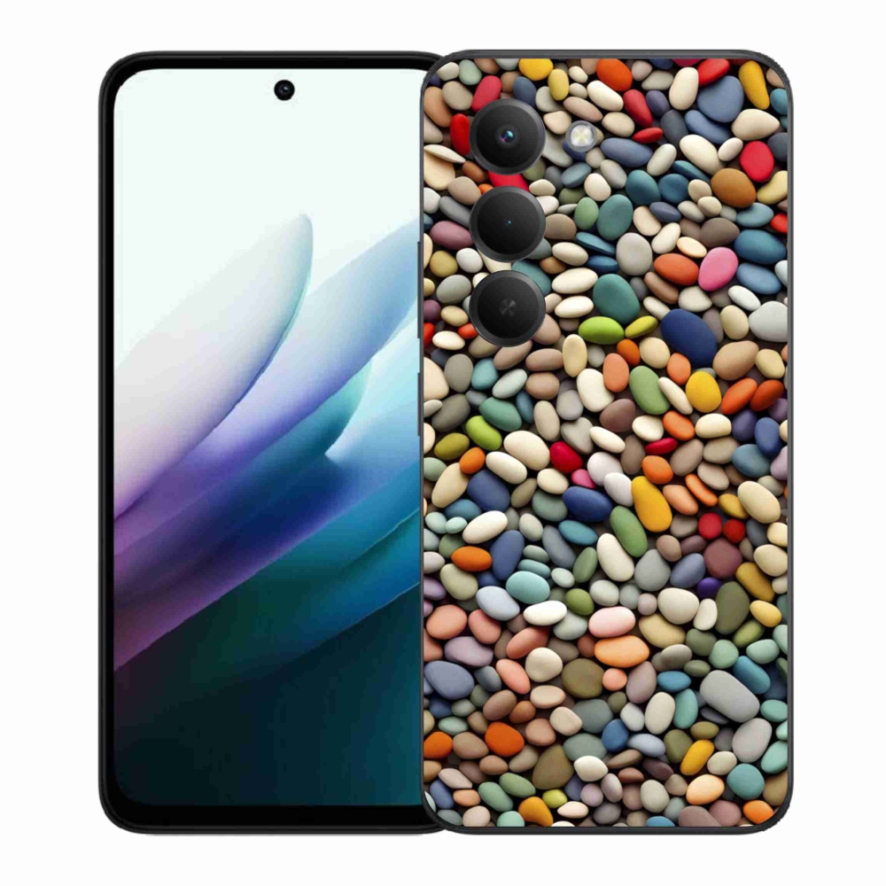 Gél borító mmCase a Xiaomi Redmi 15 4G/5G 171mm - színes strasszkövek 2