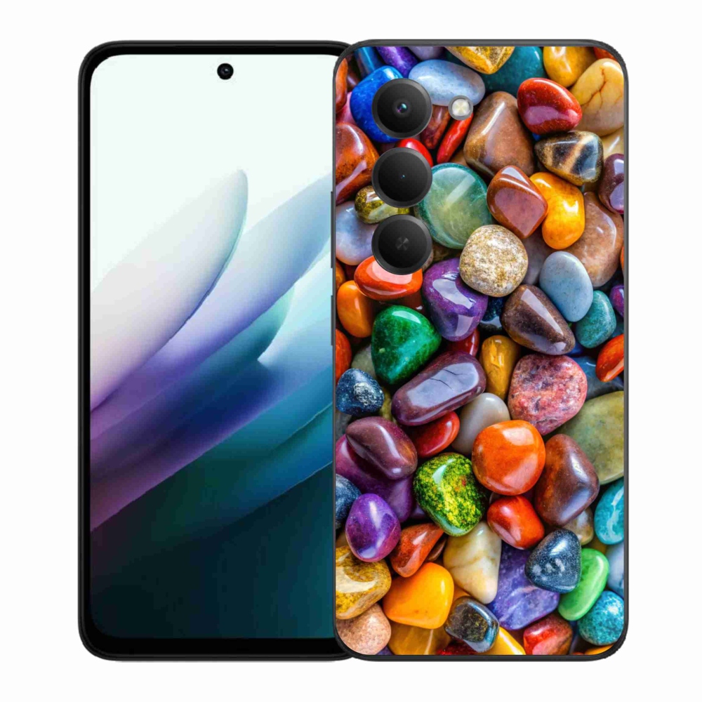 Gél borítás mmCase a Xiaomi Redmi 15 4G/5G 171mm - színes strasszkövek