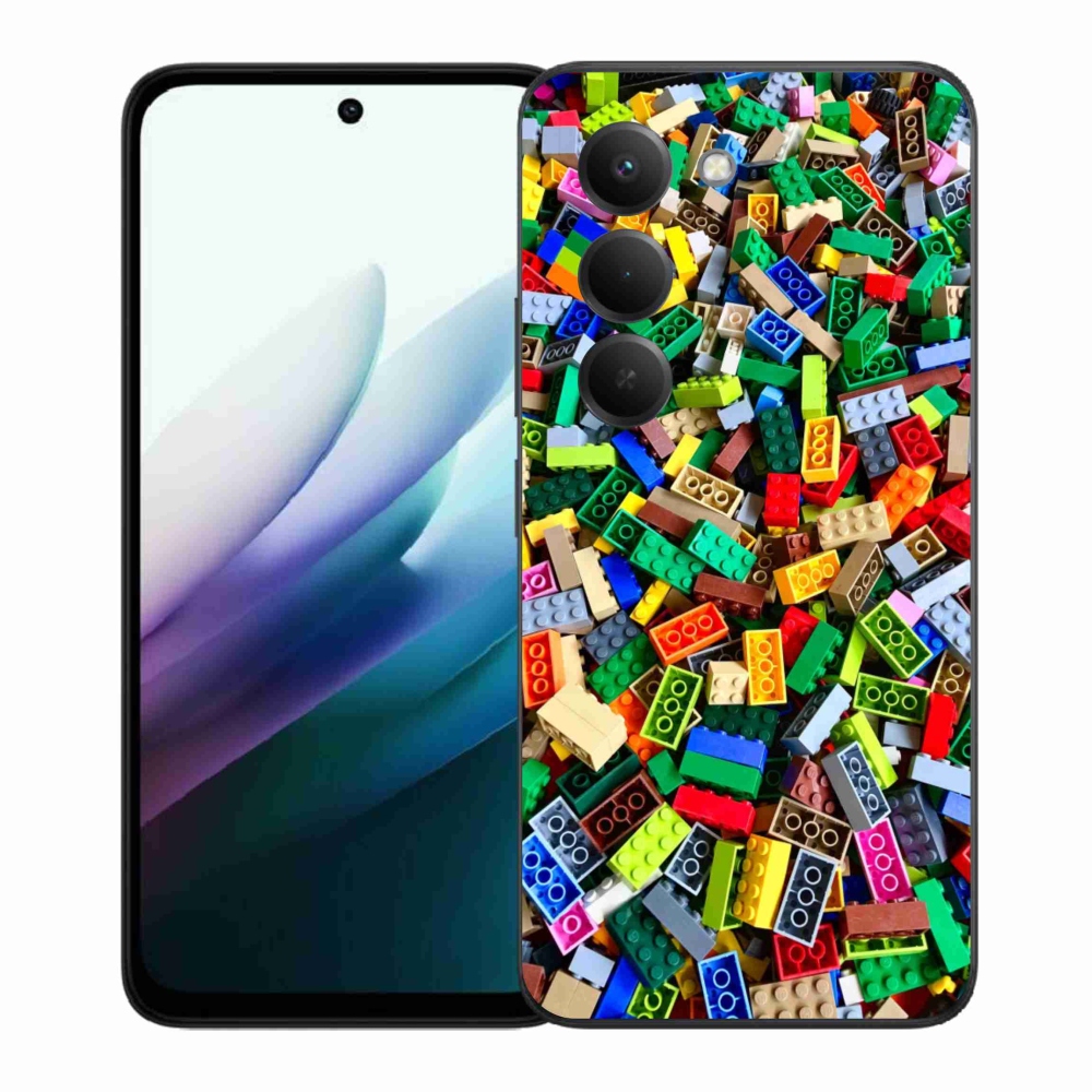 Gél borítás mmCase a Xiaomi Redmi 15 4G/5G 171mm - színes építőelemek