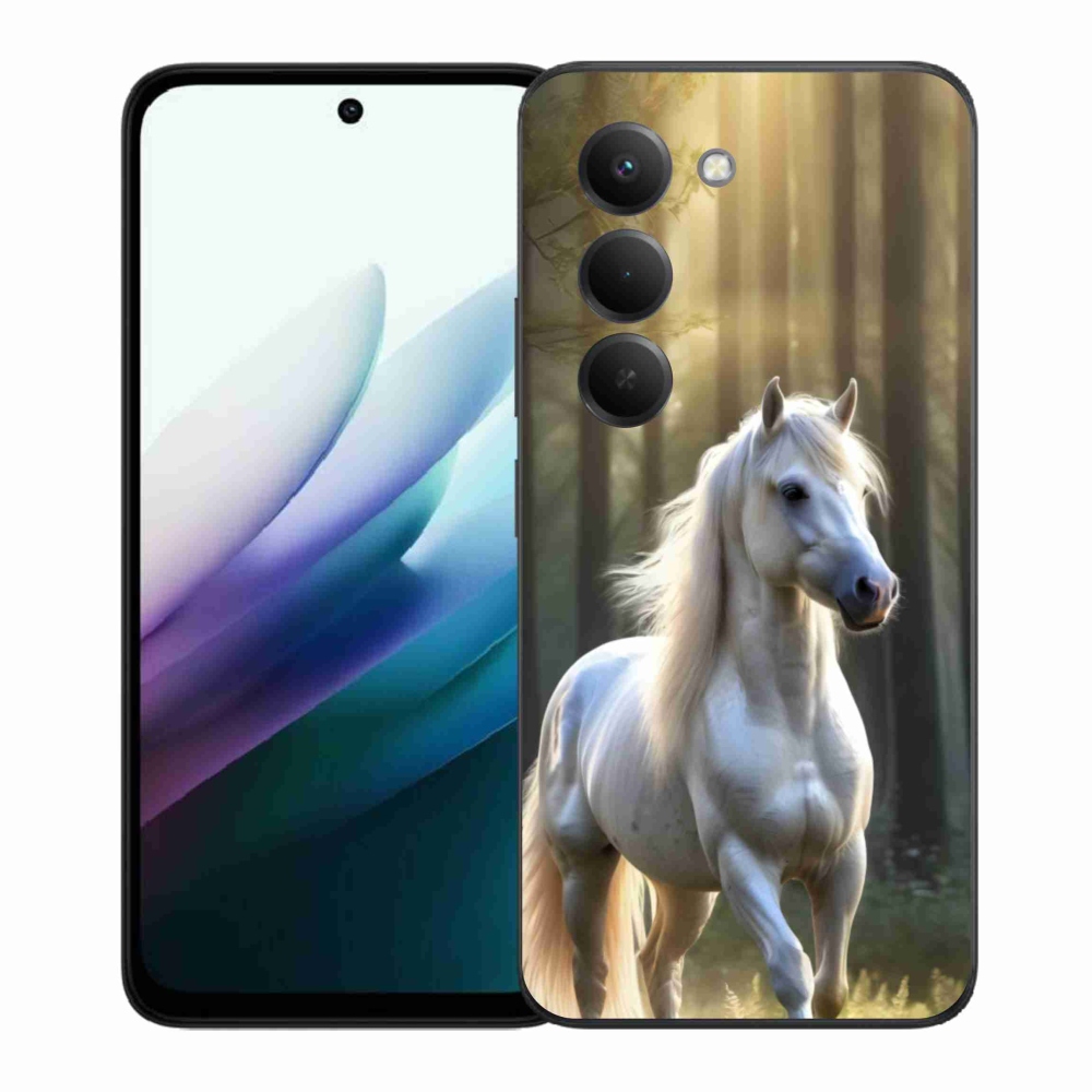 Gél borítás mmCase a Xiaomi Redmi 15 4G/5G 171mm - fehér ló 3