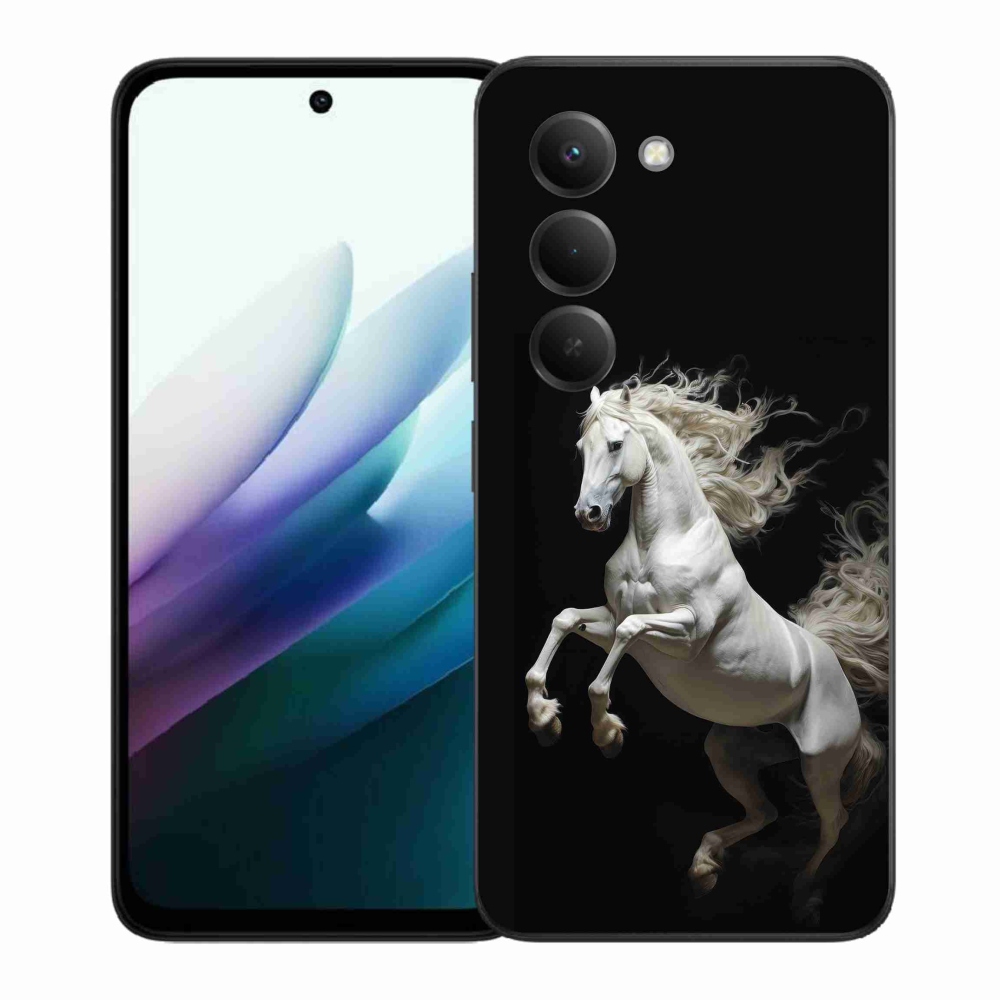 Gél borítás mmCase a Xiaomi Redmi 15 4G/5G 171mm - fehér ló 4