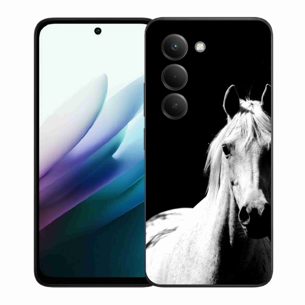 Gél borító mmCase a Xiaomi Redmi 15 4G/5G 171mm - fehér ló 5