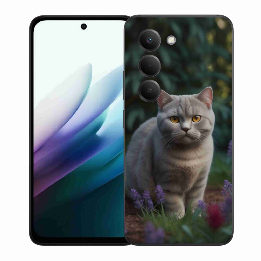 Gél borítás mmCase a Xiaomi Redmi 15 4G/5G 171mm - Brit macska