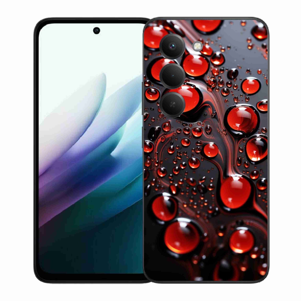 Gél borítás mmCase a Xiaomi Redmi 15 4G/5G 171mm - piros csepp 2