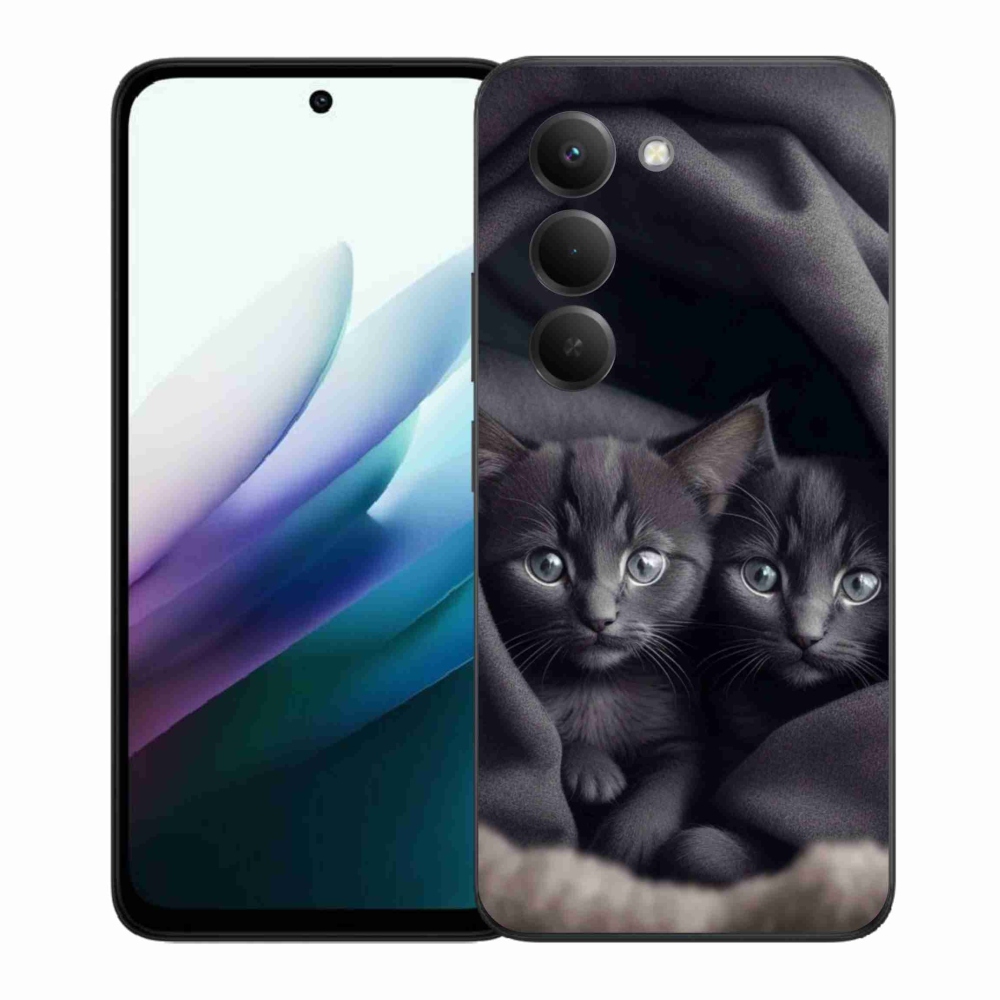 Gél borítás mmCase a Xiaomi Redmi 15 4G/5G 171mm - cat duo - macska duóhoz
