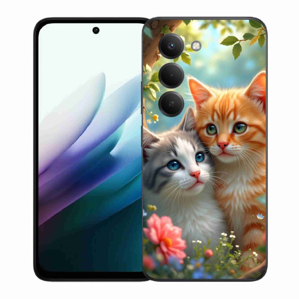 Gél borítás mmCase a Xiaomi Redmi 15 4G/5G 171mm - macska szeretet 2