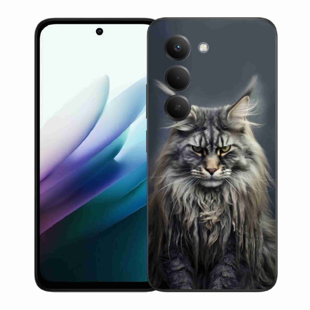 Gél borító mmCase a Xiaomi Redmi 15 4G/5G 171mm - macska szemmel 4